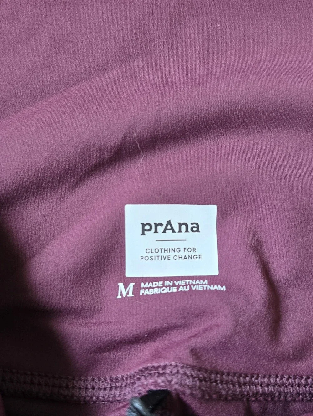 Prana Mullberry High Rise Luxara Pocket Lggings Size M New With Tags